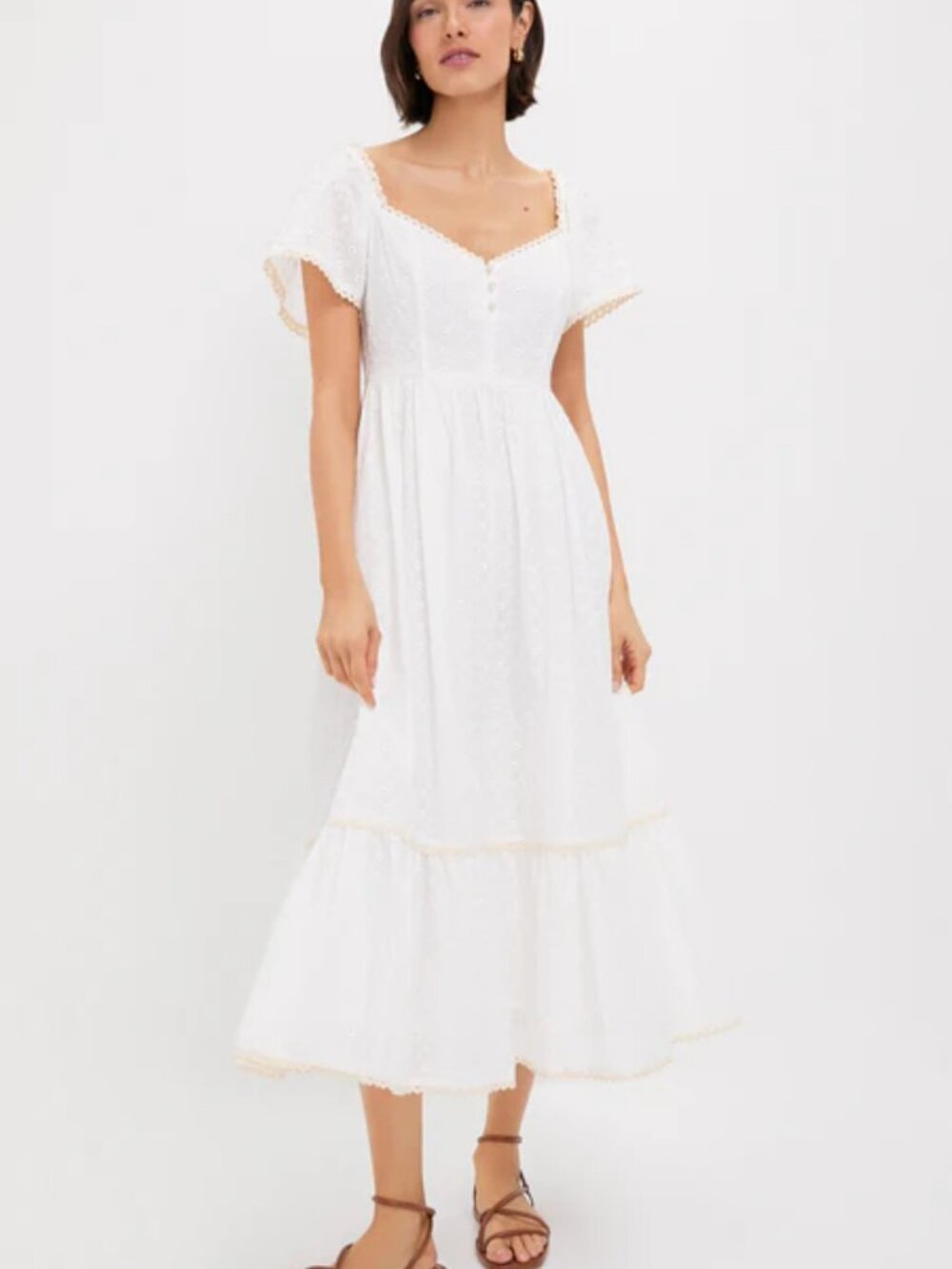 Pomander Place Dainty Eyelet Holley Dress. M, NWT